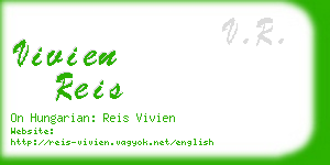 vivien reis business card